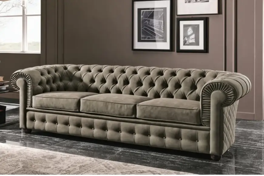 مبل چستر چیست؟| انتخاب مناسبی برای محیط اداری است؟ 2 مبل چستر در اداره